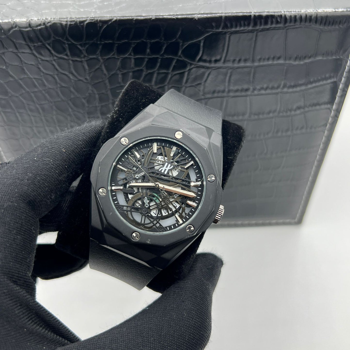 Hublot Diamond Cut Watch