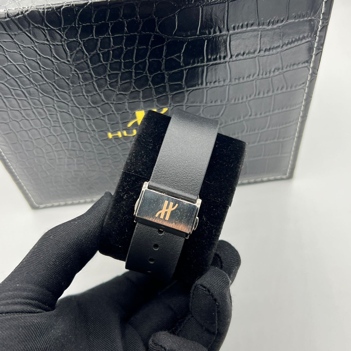 Hublot Diamond Cut Watch