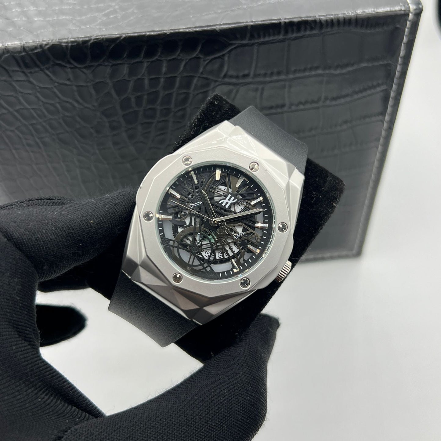 Hublot Diamond Cut Watch