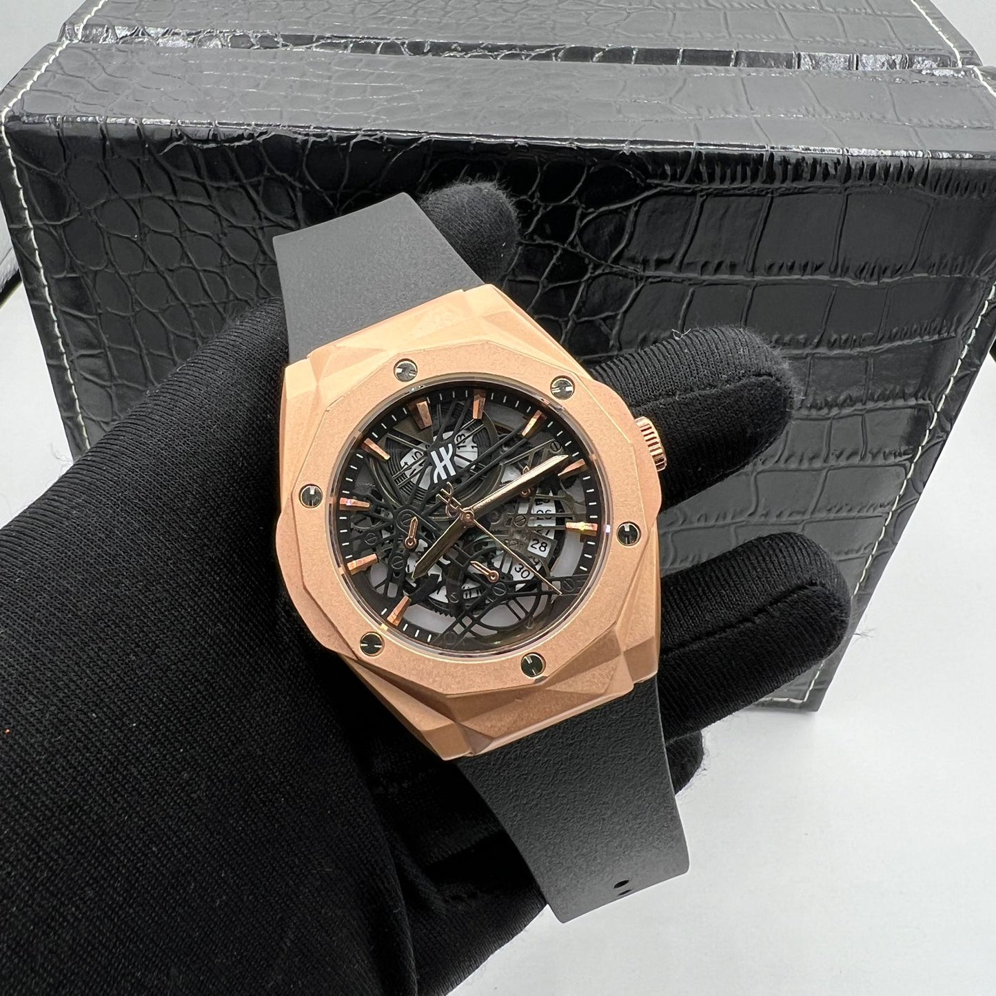 Hublot Diamond Cut Watch