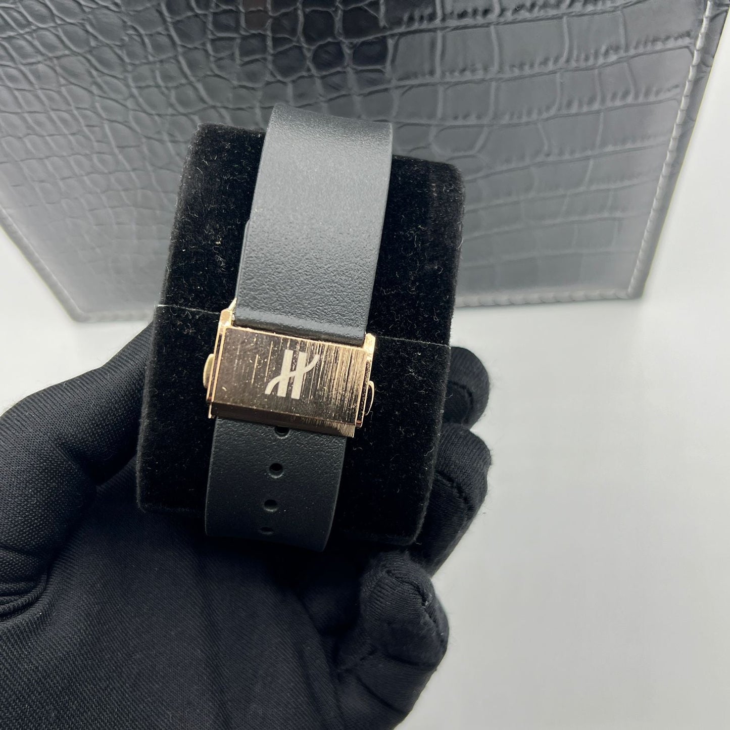 Hublot Diamond Cut Watch