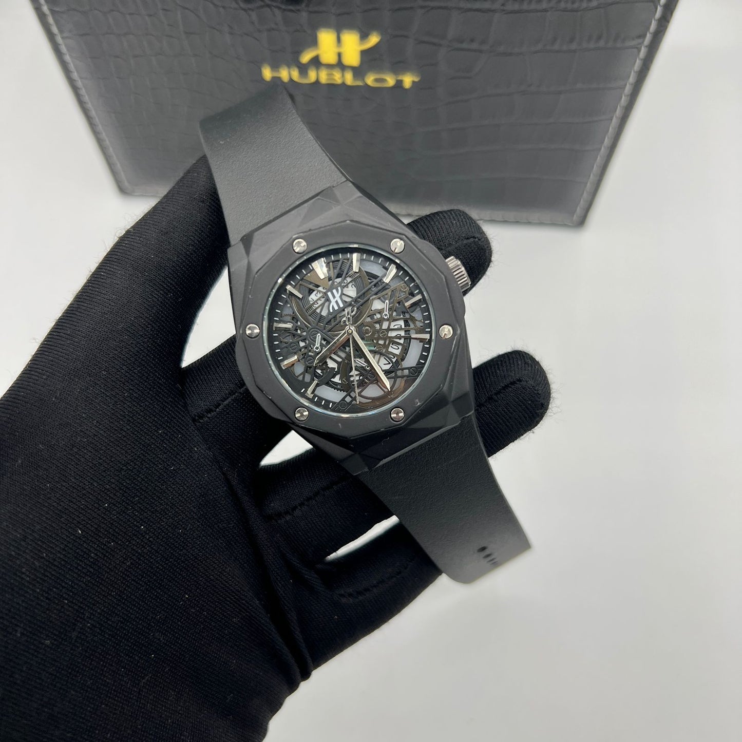 Hublot Diamond Cut Watch
