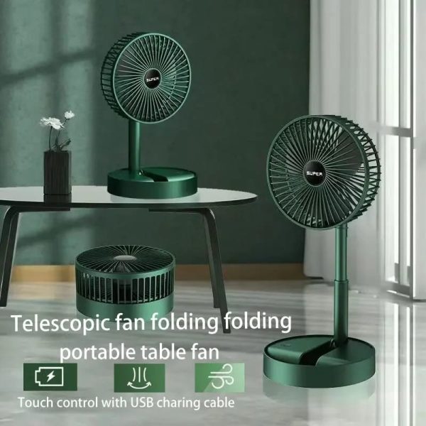 Portable Telescopic Folding Fan