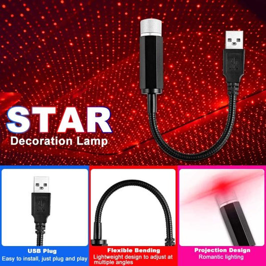 Star Light Car Roof Decoration